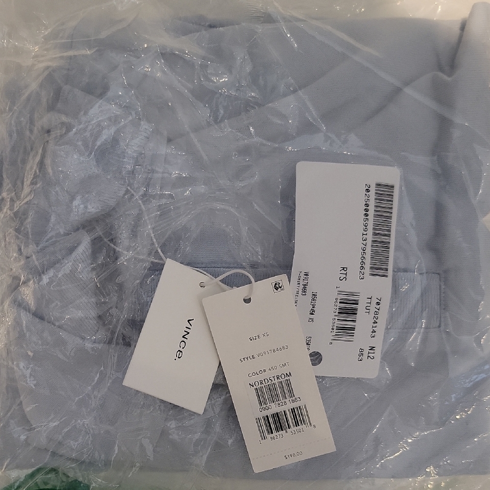 Vince Sky Blue Knitwear
